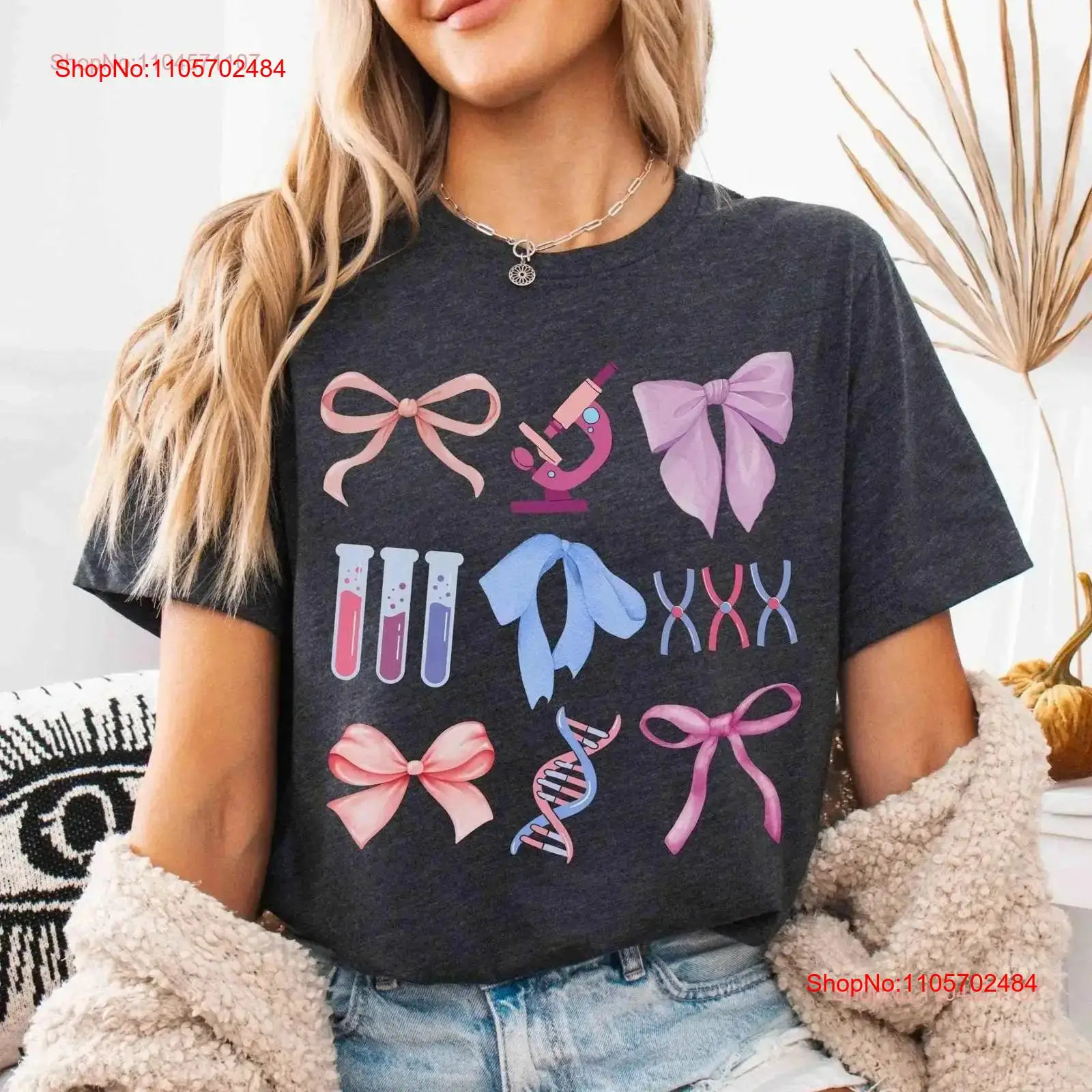 Medical Laboratory Technologist - Molecular Biology T Shirt Christmas Coquette